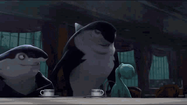 a dolphin with the words i 've been running these missions since before you was born