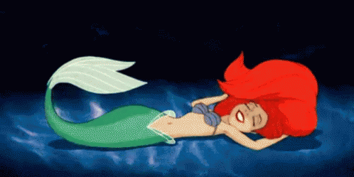 Ariel The Little Mermaid GIF - Ariel The Little Mermaid Relaxing GIFs