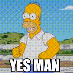 Homer Simpson Yes Man GIF - Homer Simpson Yes Man The Simpsons GIFs