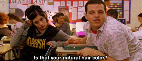 21. Gray Hairs Will Begin To Multiply Like Horny Bunnies. GIF - Natural Is That Your Natural Hair Color Hair Color GIFs