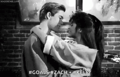 Saved By The Bell Kissing GIF - Saved By The Bell Kissing Zack GIFs