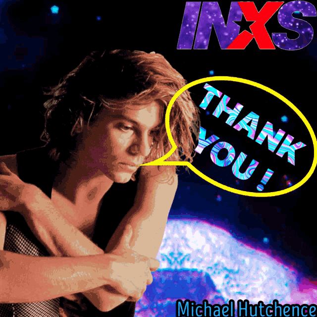 Michael Hutchence Inxs GIF - Michael Hutchence Inxs Thank You GIFs