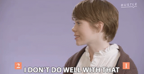 I Dont Do Well With That Sophia Lillis GIF - I Dont Do Well With That Sophia Lillis Bustle GIFs