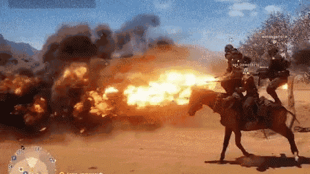 Battlefield Horse GIF - Battlefield Horse Glory GIFs
