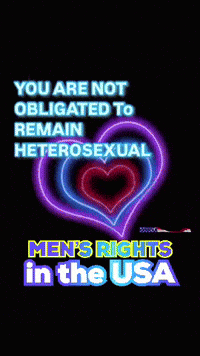 a poster that says you are not obligated to remain heterosexual