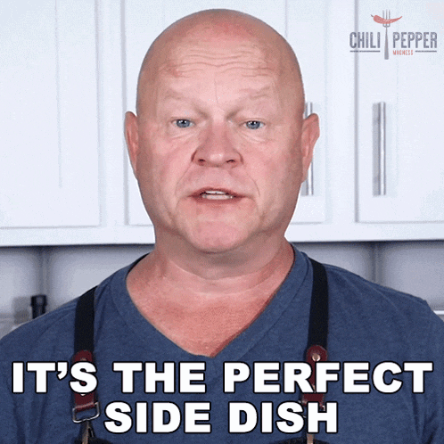 Its The Perfect Side Dish Michael Hultquist GIF - Its The Perfect Side Dish Michael Hultquist Chili Pepper Madness GIFs