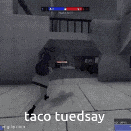 a screenshot of a video game that says taco tuesday on it