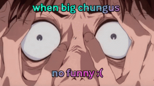 Shocked Shinji GIF - Shocked Shinji Big Chungus GIFs