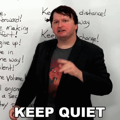 Keep Quiet Alex GIF - Keep Quiet Alex Engvid GIFs