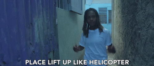 Place Lift Up Like Helicopter Koffee GIF - Place Lift Up Like Helicopter Koffee Like A Helicopter GIFs