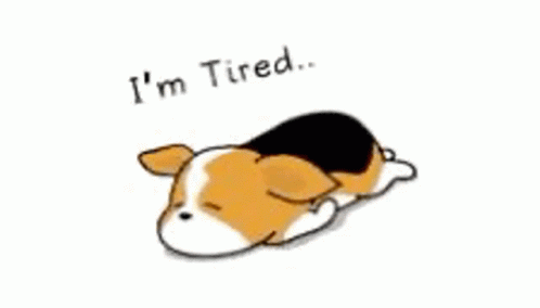 Dog Im Tired GIF - Dog Im Tired Puppy GIFs