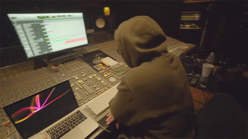 Recording Studio Wiz Khalifa Channel GIF - Recording Studio Wiz Khalifa Channel Making Music GIFs