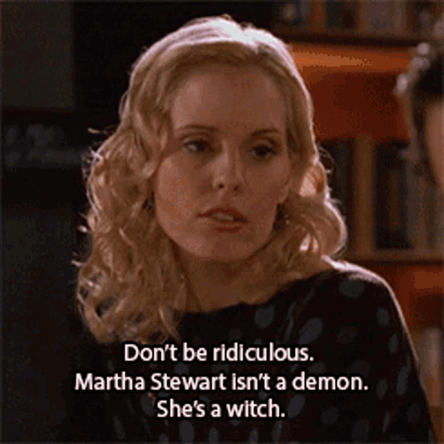 Witch Martha GIF - Witch Martha Stewart GIFs
