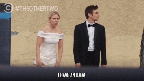 I Have An Idea Act Confident GIF - I Have An Idea Act Confident Problem Solved GIFs