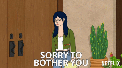 Sorry To Bother You Sorry To Interrupt GIF - Sorry To Bother You Sorry To Interrupt Sad GIFs