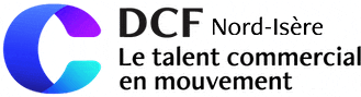 dcf nord-isere le talent commercial en mouvement logo