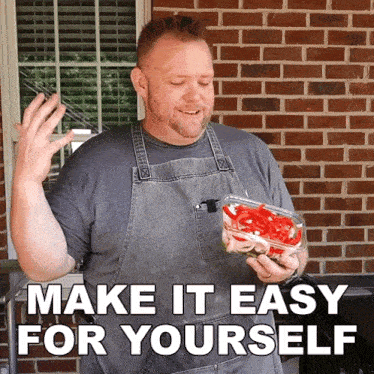 Make It Easy For Yourself Matthew Hussey GIF - Make It Easy For Yourself Matthew Hussey The Hungry Hussey GIFs