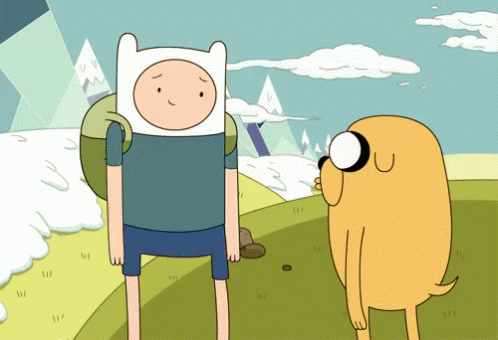 Awk GIF - Adventure Time Finn Jake GIFs