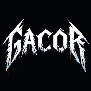 a lightning bolt shaped logo that says taco