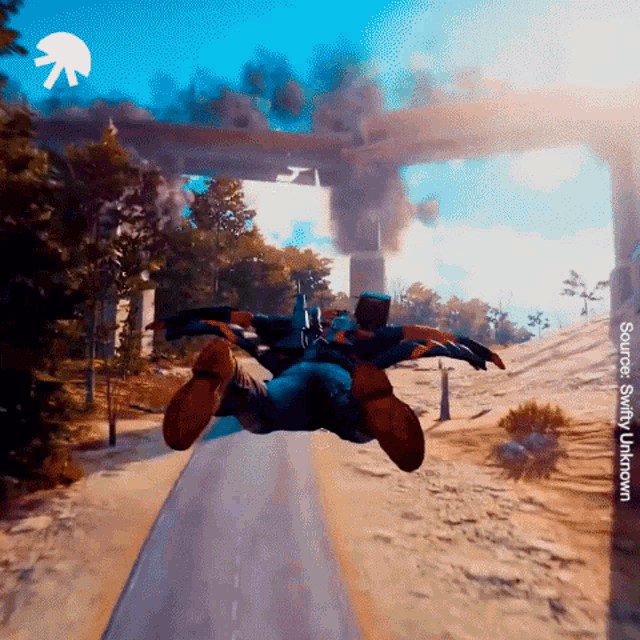 Glide Just Cause3 GIF - Glide Just Cause3 Close Call GIFs