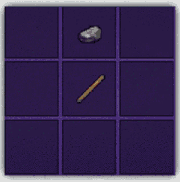 a purple background with a grid of blocks and books