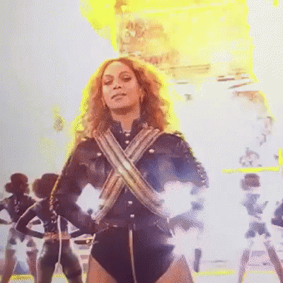 Fierce GIF - Superbowl Halftime Show Beyonce Knowles GIFs