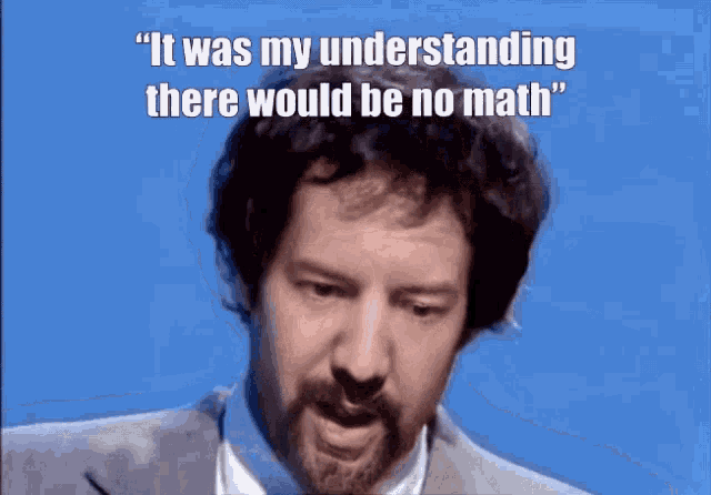 Nick Berry Math GIF - Nick Berry Math I Was Told There Would Be No Math GIFs