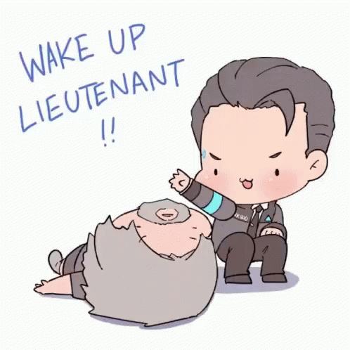 Wake Up Lieutenant GIF - Wake Up Lieutenant Happy GIFs