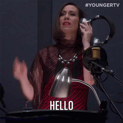 Hello How Are You There GIF - Hello How Are You There Headset Test GIFs