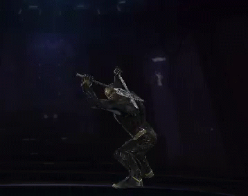 Killmonger Fighting GIF - Killmonger Fighting Darkness GIFs