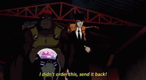 Klarion Young Justice GIF - Klarion Young Justice I Didnt Order This Send It Back GIFs