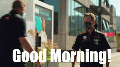 Good Morning Christian Horner GIF - Good Morning Christian Horner Formula1 GIFs