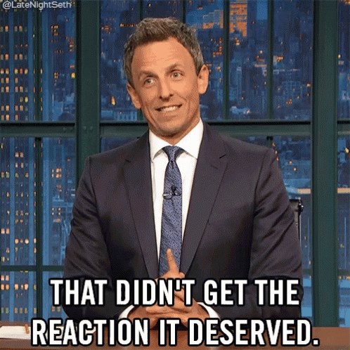 Seth Meyers That Didnt Get The Reaction GIF - Seth Meyers That Didnt Get The Reaction No Reaction GIFs