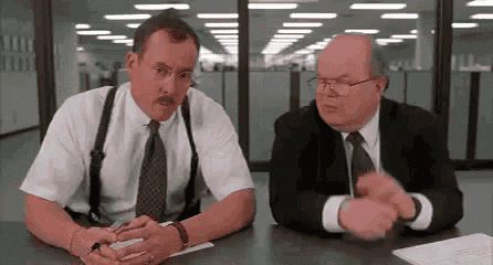 Office Space Interview GIF - Office Space Interview What Do You Do Here GIFs