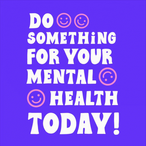 Do Something For Your Mental Health Today Breathe GIF