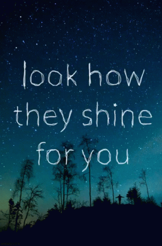 Look How They Shine For You Star Gazing GIF - Look How They Shine For You Star Gazing Twinkle Twinkle Little Star GIFs
