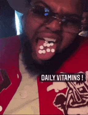 Druski Vitamins GIF - Druski Vitamins Daily GIFs