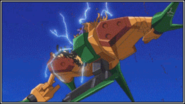 a cartoon of a person being thrown in the air with fire coming out of their mouth