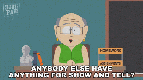 Anybody Else Have Anything For Show And Tell Herbert Garrison GIF - Anybody Else Have Anything For Show And Tell Herbert Garrison South Park GIFs