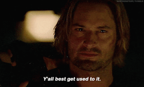 Josh Holloway Advice GIF - Josh Holloway Advice Get Used To It GIFs