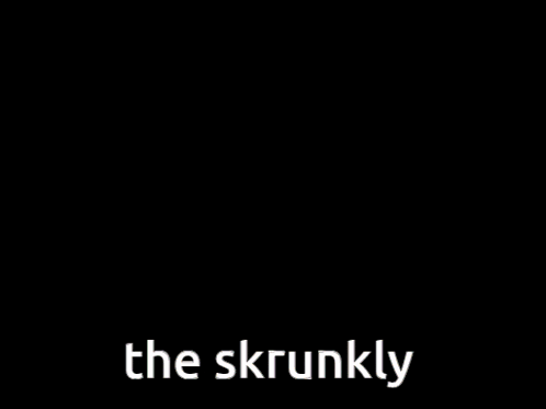a billboard with a picture of a girl and the words the skrunkly