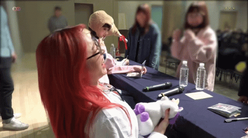 Exid Excited GIF - Exid Excited Unicorn Day GIFs