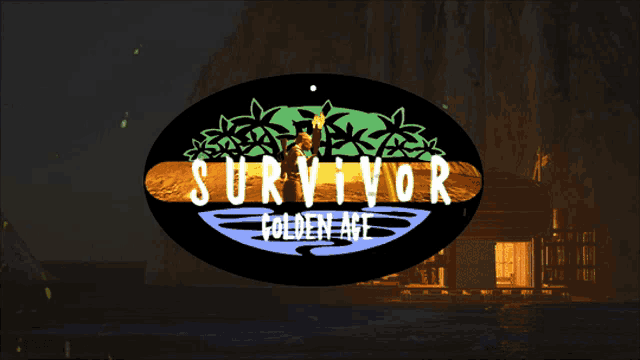 a logo for survivor golden age is shown