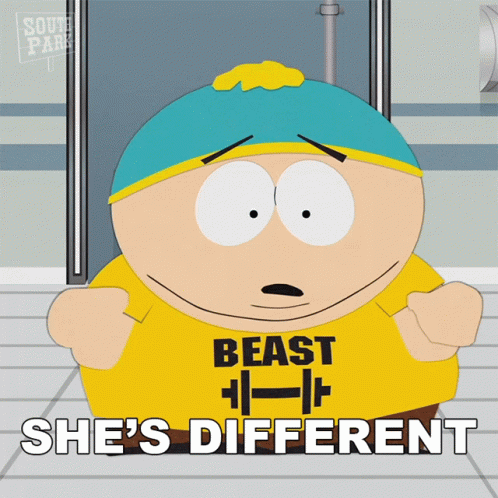 Shes Different Eric Cartman GIF - Shes Different Eric Cartman South Park GIFs