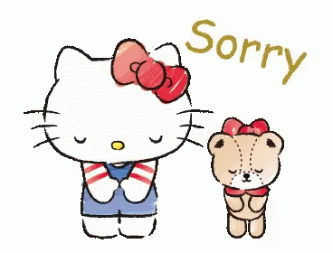 Hello Kitty Sorry GIF - Hello Kitty Sorry GIFs
