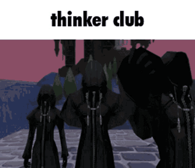 Thinker Club Thinker GIF - Thinker Club Thinker GIFs