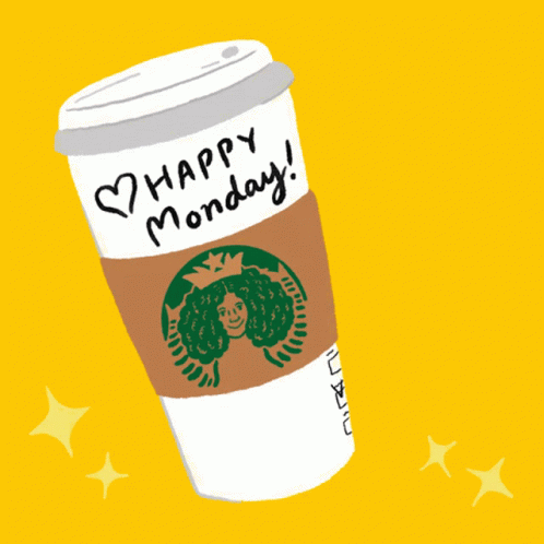 Hello Coffee GIF - Hello Coffee Monday Grande GIFs