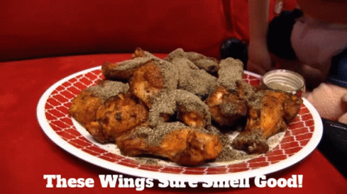 Sml Jeffy GIF - Sml Jeffy These Wings Sure Smell Good GIFs