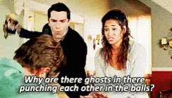 Aidan Waite Ghosts GIF - Aidan Waite Ghosts Being GIFs