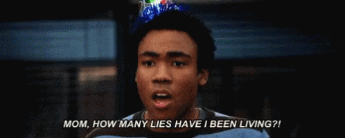 Lies Confused GIF - Lies Confused Partyhat GIFs